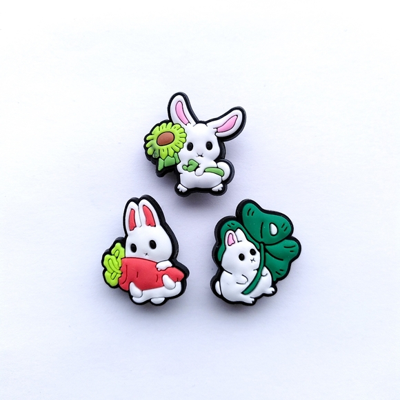 Jibbitz Accessories - Rabbits crocs pins charms jibbitz